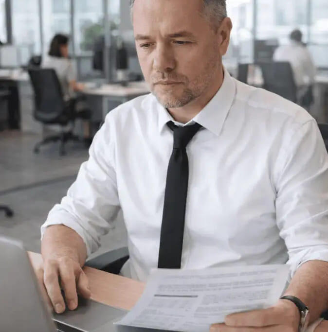 Professional real estate buyer assistance in Spain AICAT agent performing a basic legal audit of an apartment in Barcelona